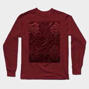 Broken glass tile and mosaic background Long Sleeve T-Shirt